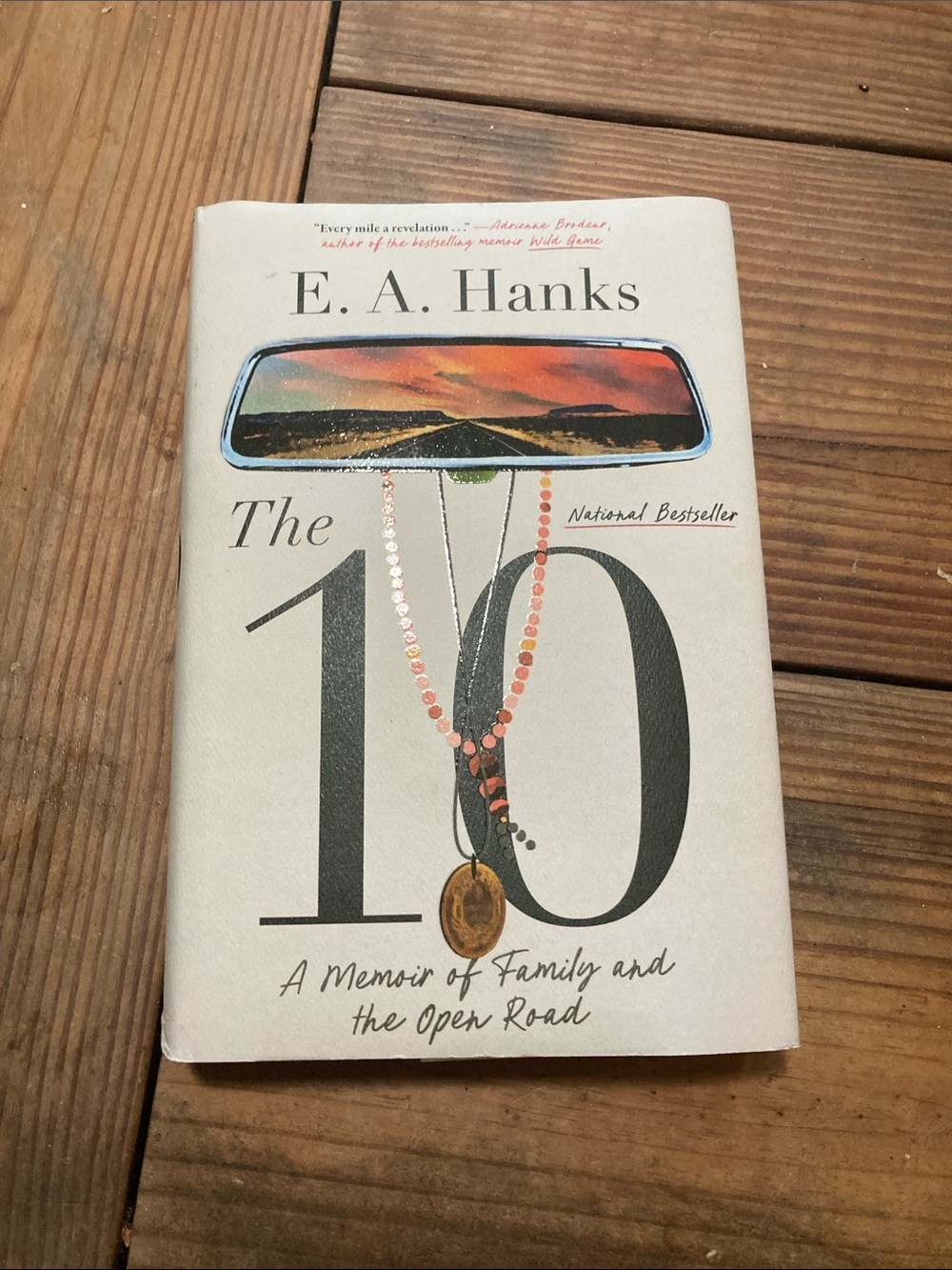 E. A. Hanks "The 10" Hardcover Memoir - Cream Cover